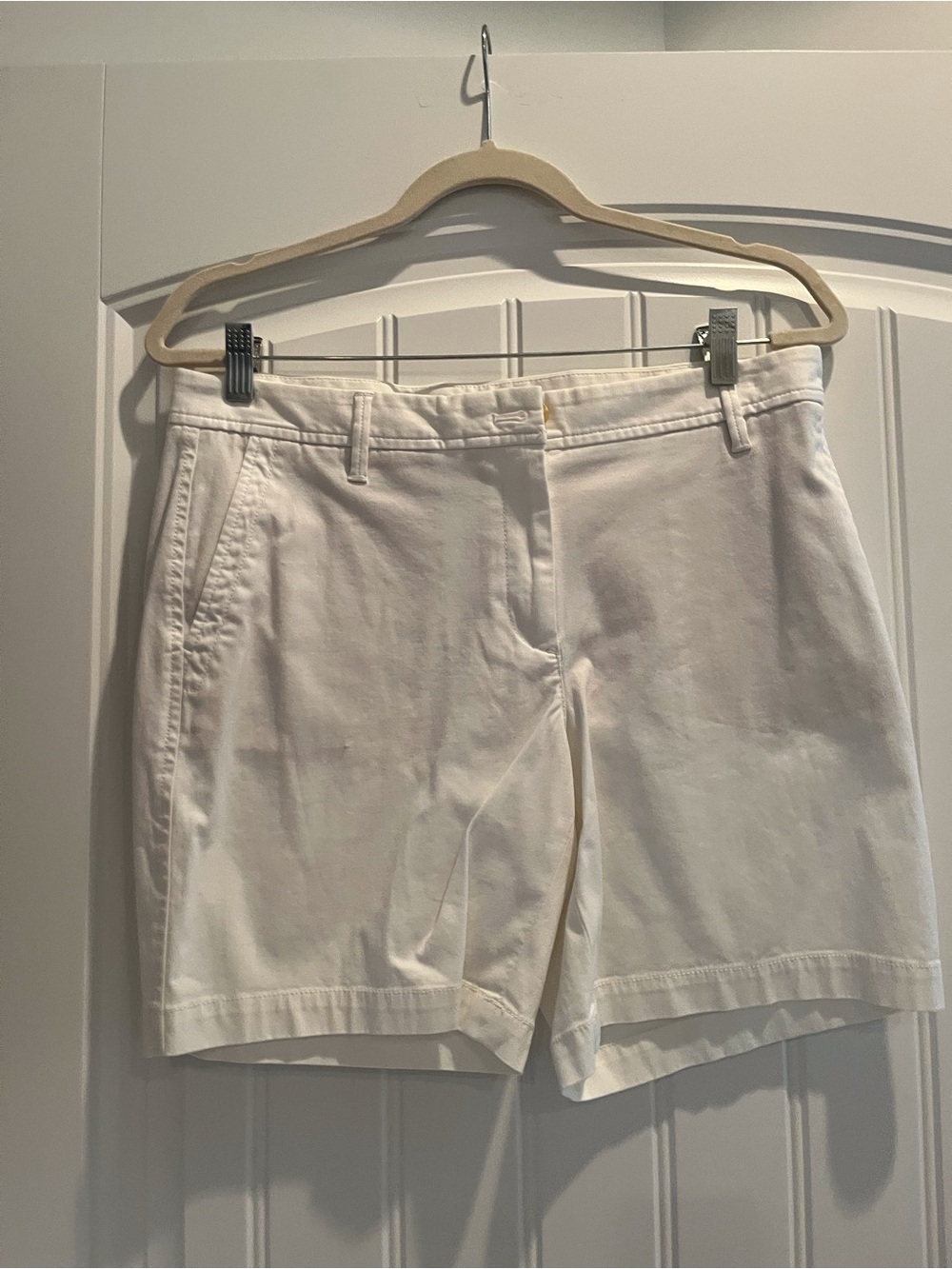 Talbots Crisp White Bermuda Shorts